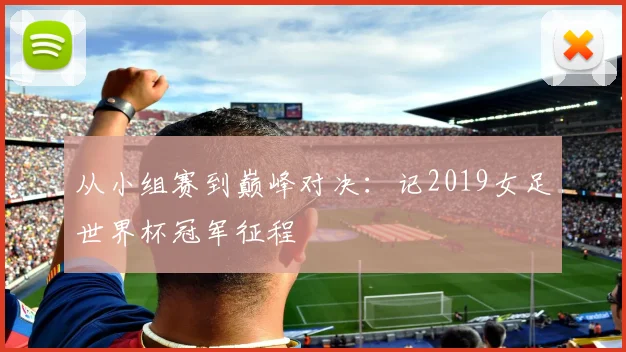 从小组赛到巅峰对决：记2019女足世界杯冠军征程