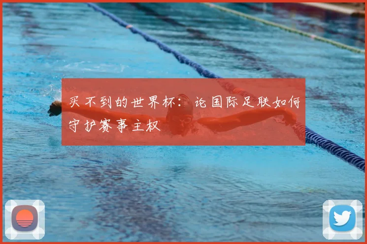 买不到的世界杯:论国际足联如何守护赛事主权