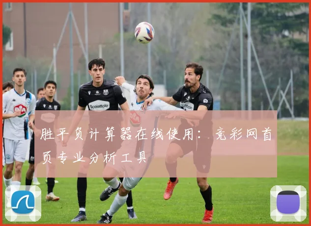 胜平负计算器在线使用:竞彩网首页专业分析工具
